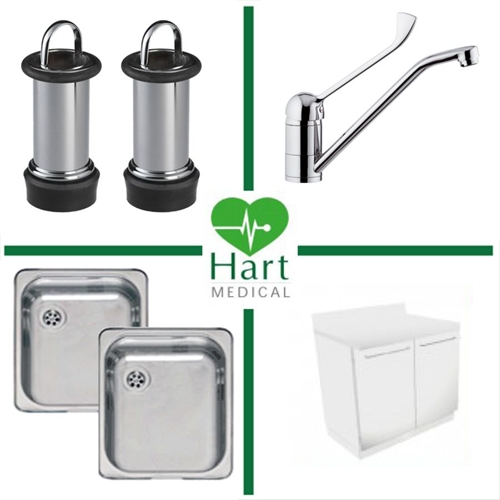 Hart Decontamination Station - Combination Decontamination/Handwash Station